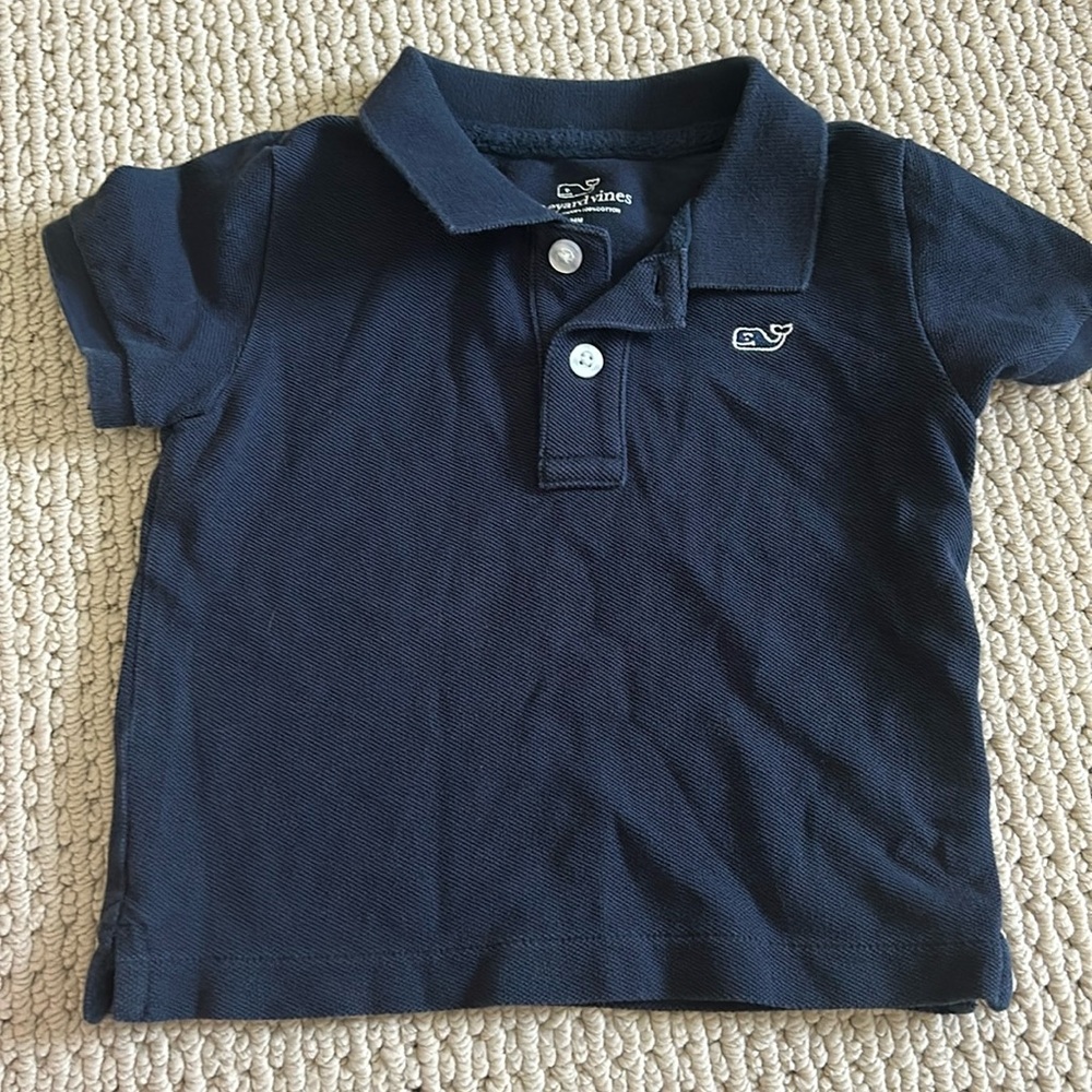 Vineyard Vines navy polo